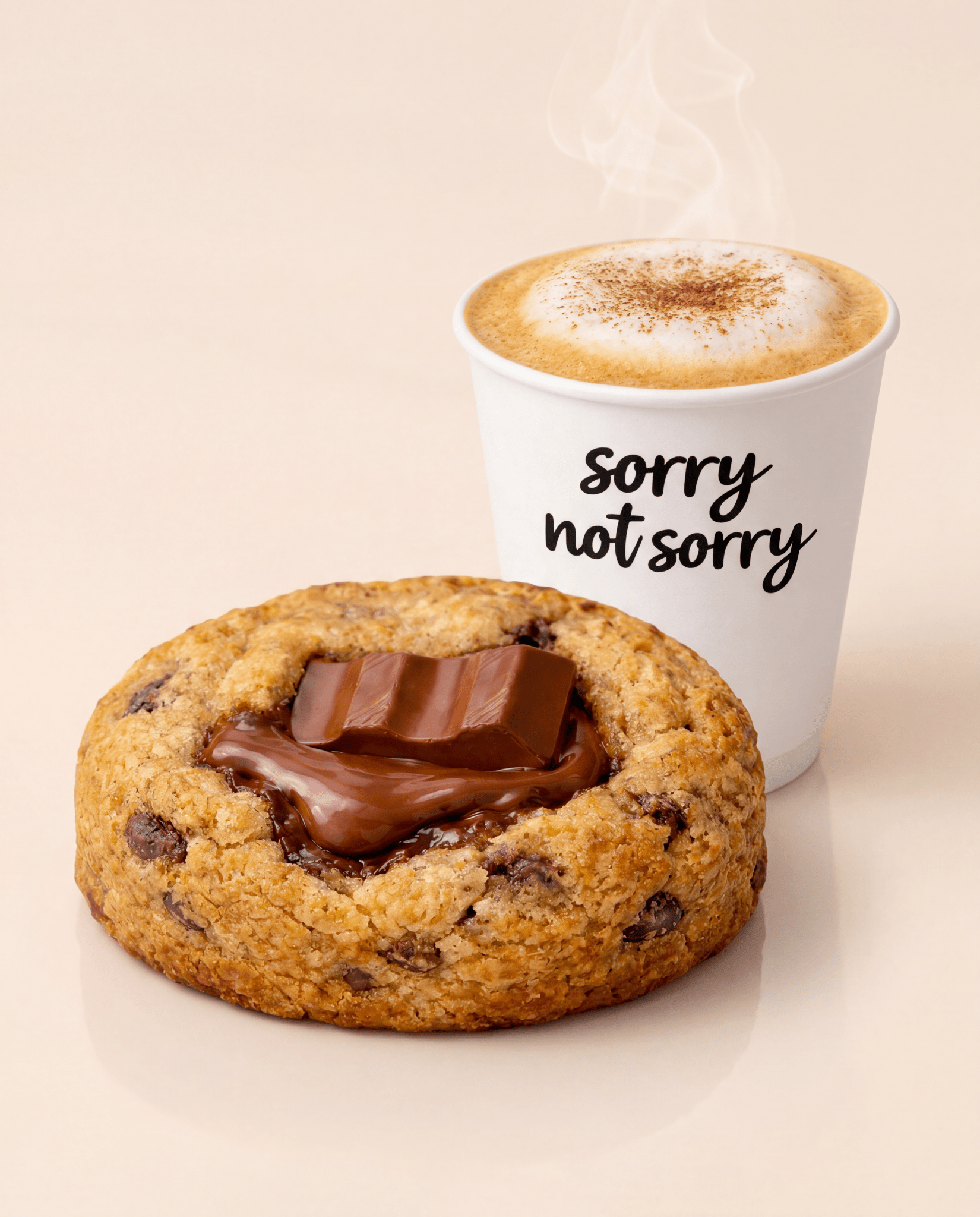 Cookie And Coffee Combo - Sorry Not Sorry Cafe