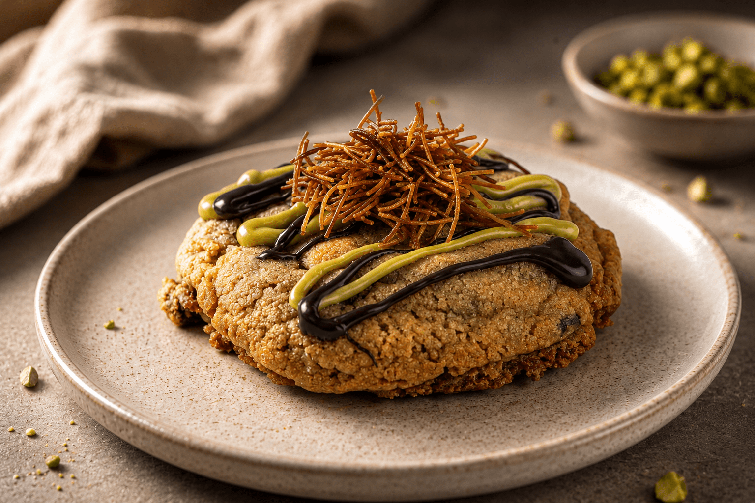 Kunafa cookies - Sorry Not Sorry Cafe