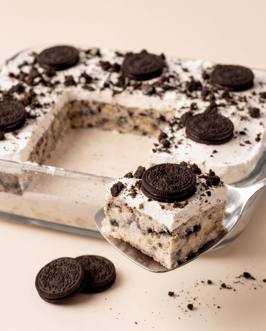 Oreo Pudding Cake family size - Sorry Not Sorry Cafe