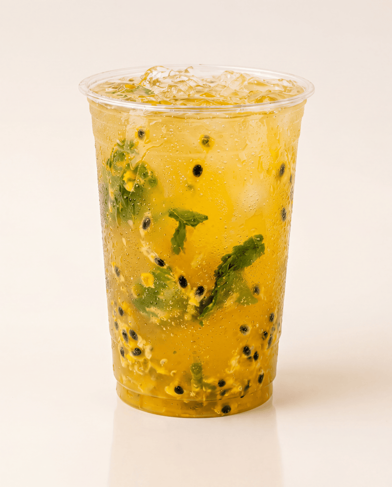 Passion Fruit Mocktail - Sorry Not Sorry Cafe